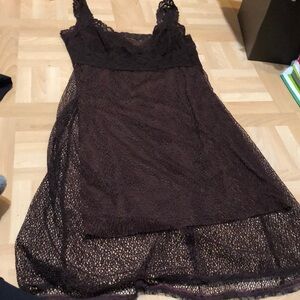 Betsey Johnson slip dress.